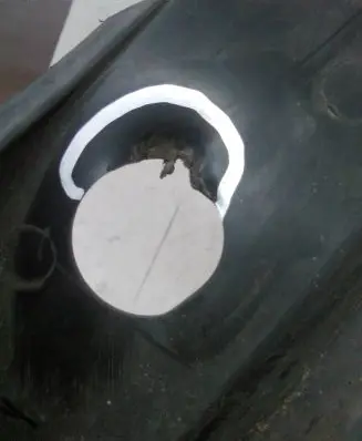 Front bumper support beam