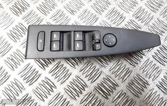 Citroen C6 Electric window control switch 96519384zd