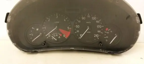 Peugeot 206 Speedometer (instrument cluster) 9648836980 6104VF YJ22CT73