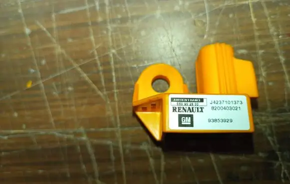 Airbag deployment crash/impact sensor