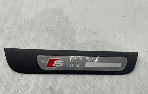 Audi A4 S4 B8 8K Rear sill trim cover 8K0853376 8K0853376B
