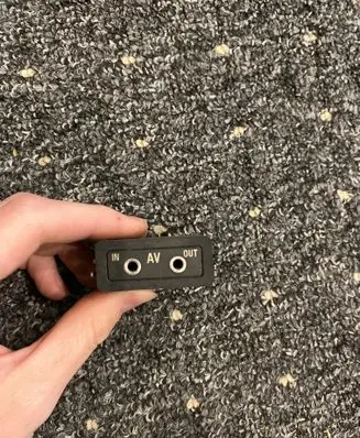 BMW X5 E53 AUX in-socket connector 8368346