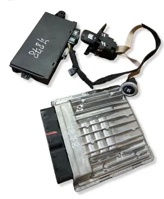 BMW 3 E90 E91 Engine ECU kit and lock set 7567178 6943814 6954719