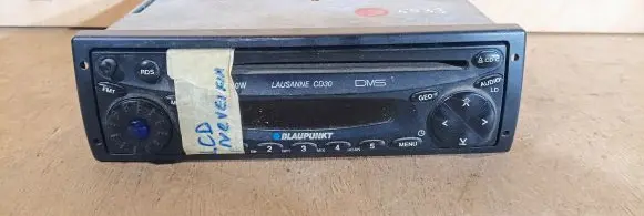 Citroen Nemo Radio/CD/DVD/GPS head unit BLAUPUNKT LAUSANNE CD30