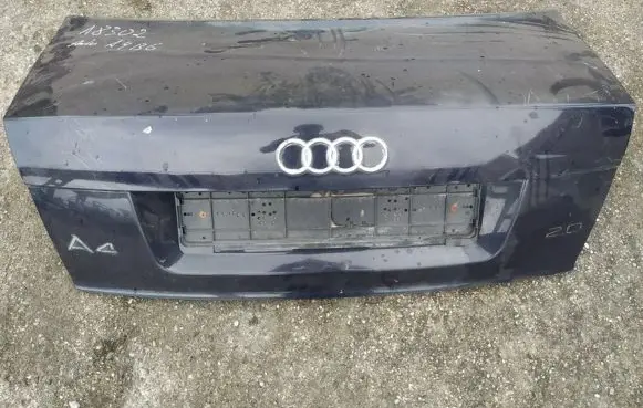 Audi A4 S4 B6 8E 8H Tailgate/trunk/boot lid melynas