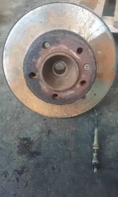 Renault Master II Front wheel hub spindle knuckle
