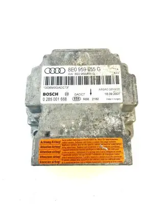 Audi A4 S4 B7 8E 8H Airbag control unit/module 8E0959655G 0285001668