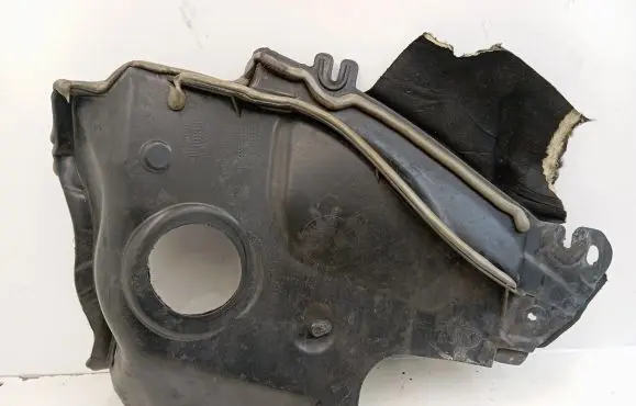 Mercedes-Benz GLE (W166 - C292) Heat shield in engine bay A1666207601