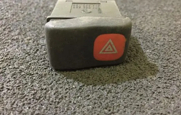Volkswagen Caddy Hazard light switch 6n1953235