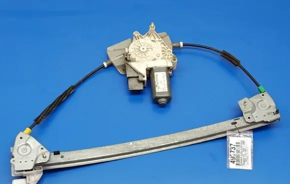Front door window regulator with motor