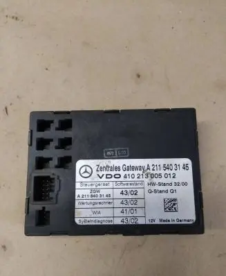 Mercedes-Benz E W211 Door control unit/module A2115403145 410213005012
