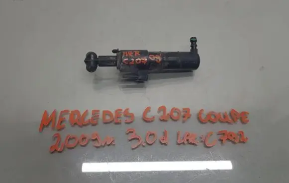 Mercedes-Benz CLK C207 A207 Headlight washer spray nozzle A2078600147