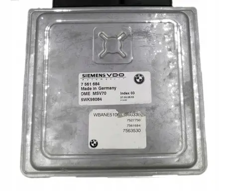 BMW 5 E60 E61 Engine control unit/module 7561684