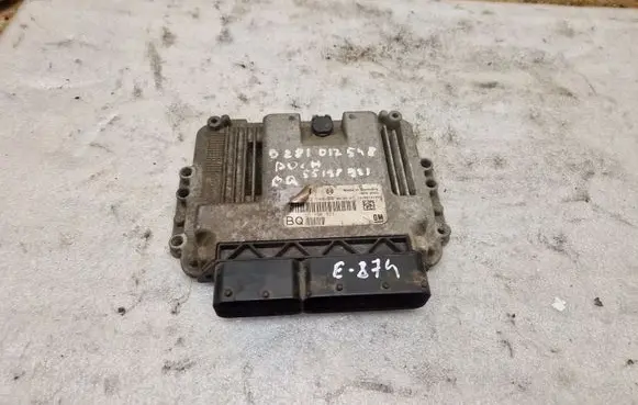 Opel Zafira B Engine control unit/module 0281012548 55198921