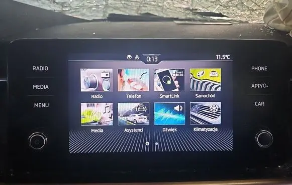 Skoda Scala Radio/CD/DVD/GPS head unit 654035869K IMPRK1558498