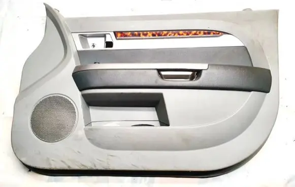 Front door card panel trim