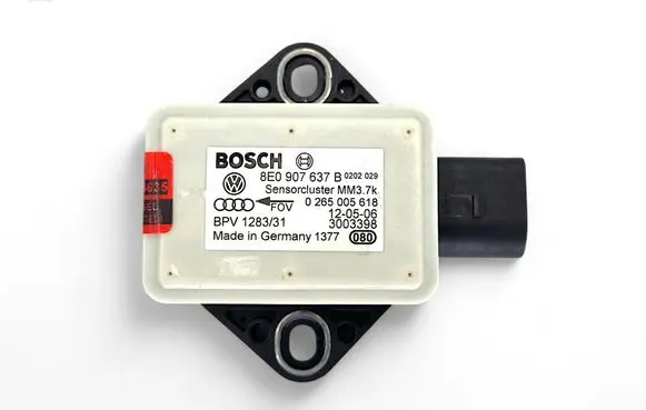 Audi A6 S6 C6 4F ESP acceleration yaw rate sensor 8E0907637B 0265005618