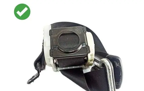 Mercedes-Benz CLK A209 C209 Rear seatbelt 59346061601 006290 A209R