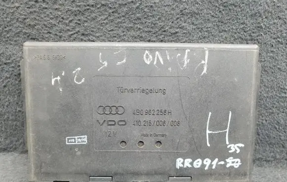 Audi A6 S6 C5 4B Comfort/convenience module 4B0962258H