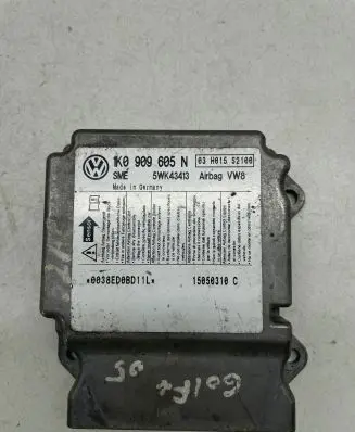 Volkswagen Golf V Airbag control unit/module 1K0909605N 5WK43413 03H015S2100