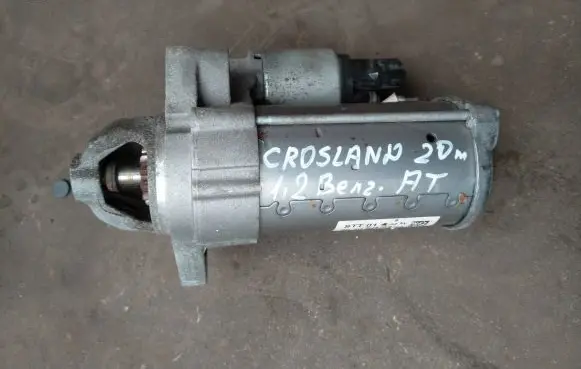 Opel Crossland X Starter motor 9830507480