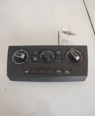 BMW 3 E90 E91 Climate control unit 9221857 100070940B A2C53384299