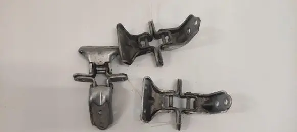 Front door hinge set