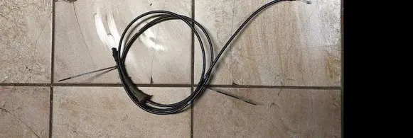 Opel Mokka Engine bonnet/hood lock release cable 95317676 OPEL-MOKKA OPEL-MOKKA-X