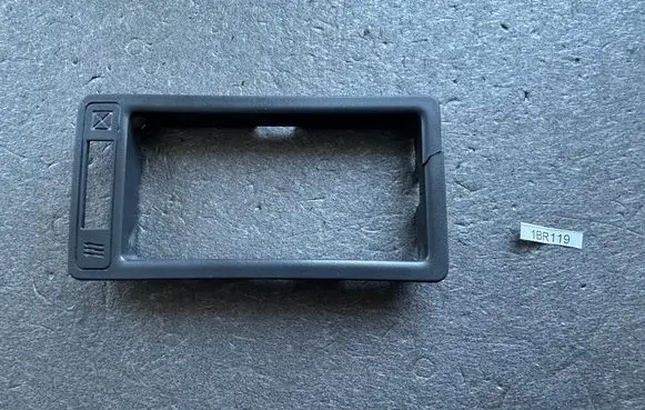 Dashboard side air vent grill/cover trim