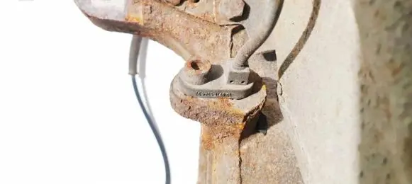 Peugeot 508 ABS brake wheel speed sensor