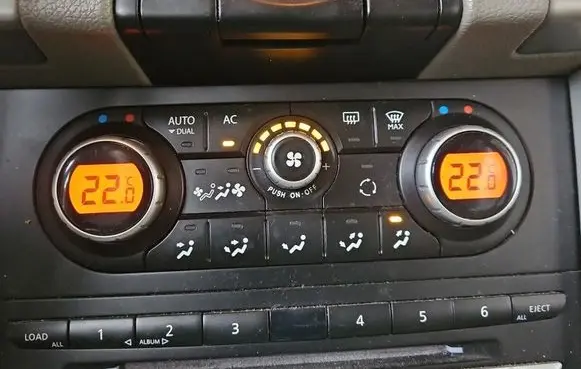 Renault Koleos I Climate control/heater control trim 27500JY76C IMPRK1591043