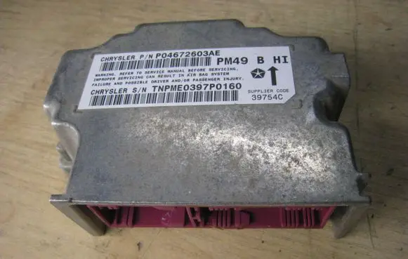 Dodge Caliber Airbag control unit/module P04672603AE