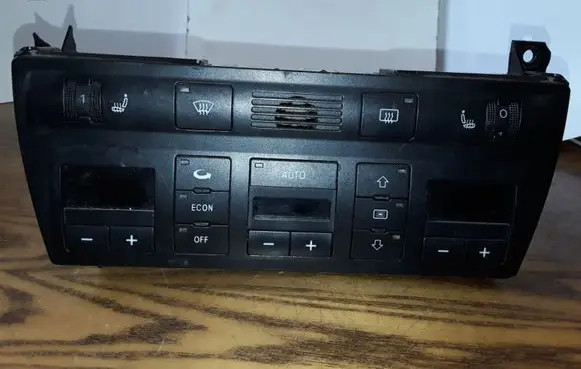 Audi A6 S6 C5 4B Climate control unit 4B0820043J 5HB00760418 H063D640000
