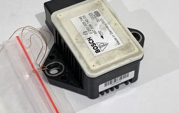 Porsche Panamera (970) ESP acceleration yaw rate sensor 99760614505