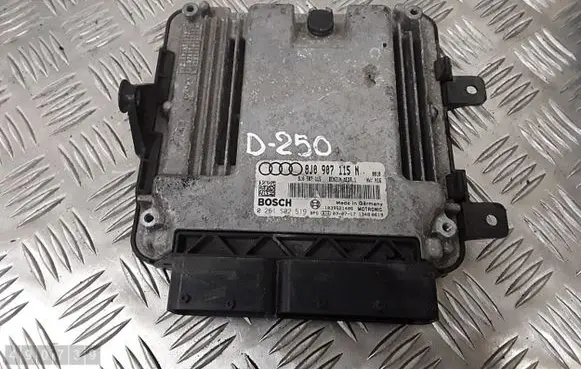 Audi TT TTS Mk2 Engine control unit/module 8j0907115n 0261s02519 1039s21406