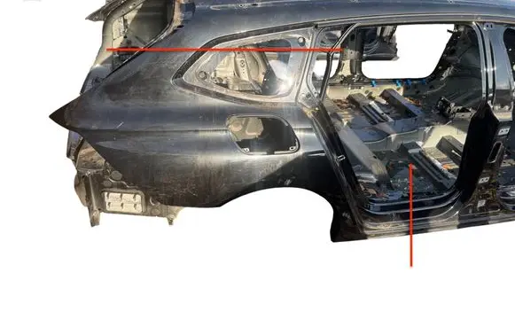 Peugeot 508 II Rear quarter panel 
