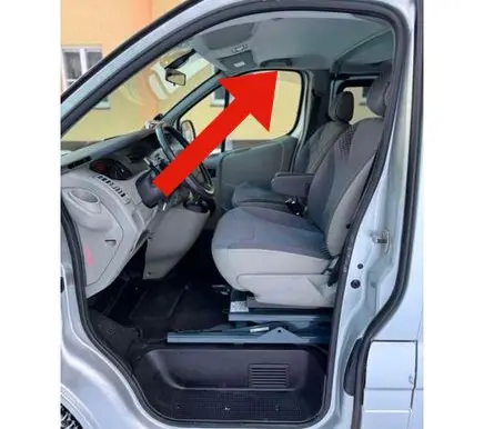 Opel Vivaro Front interior roof grab handle 8200000099 98193