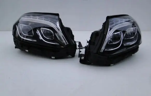 Mercedes-Benz GLS X166 Headlights/headlamps set A1669068902 A1669069002