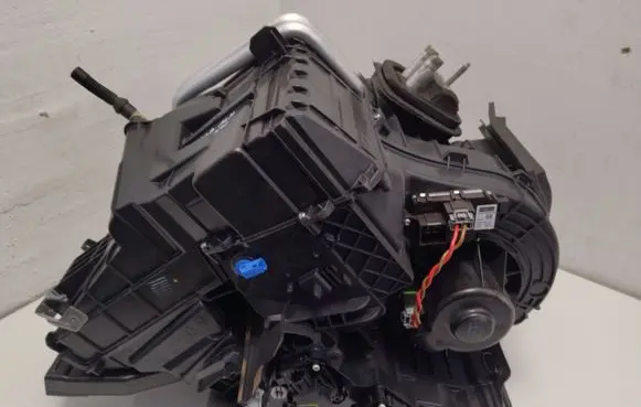 Interior heater climate box assembly
