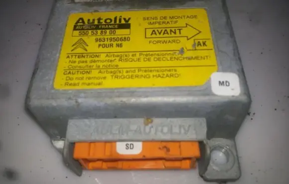 Citroen Xsara Airbag control unit/module 550538900 9631950680