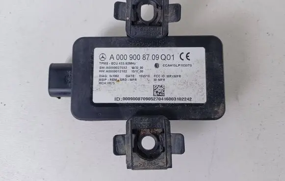 Mercedes-Benz E W213 Tire pressure control unit A0009008709