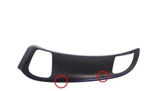 Mercedes-Benz E W212 Dashboard glove box trim 340161AB