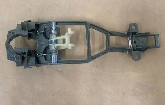 Bentley Continental Front door exterior handle/bracket 3W0837885A