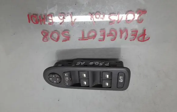 Peugeot 508 Quarter vent window switch 