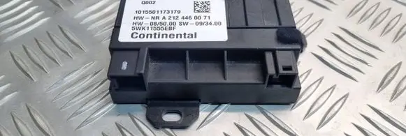 Mercedes-Benz E W212 Fuel injection pump control unit/module A2129000306 5WK11555EBF A2124460071