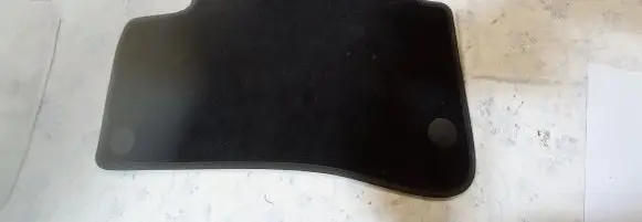 Mercedes-Benz S W222 Rear floor mat 