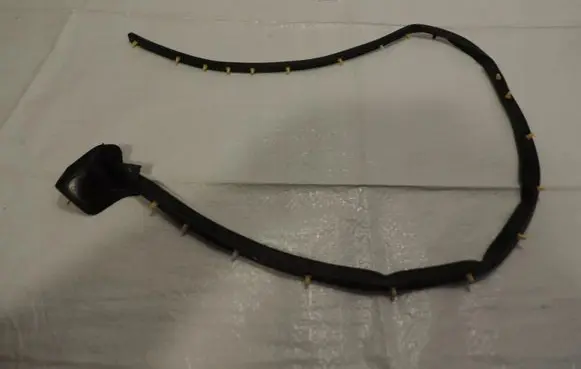 Front door rubber seal