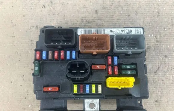 Peugeot 207 BSM Control unit 9667199780