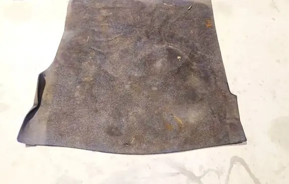 Trunk/boot mat liner