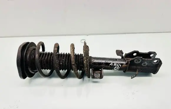 Front shock absorber with coil spring